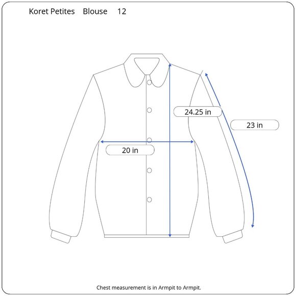 Koret Petites White Polyester Blouse 12 Embellished Collar & Cuffs Elegant Retro - Picture 3 of 13